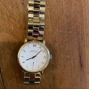 Gold Marc Jacob’s Watch